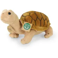 Rappa pluche schildpad knuffel 25 cm eco-vriendelijk speelgoed.
