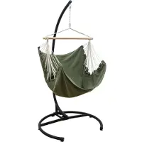 AMANKA XL Hangstoel Buiten - 155x125 Tuin Hangstoel - Zit Hangmat voor 1 Persoon - Binnen en Buiten