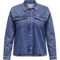 ONLY Carkimberly Denim Overhemd Dames Blauw 42
