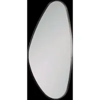 Balmani Auro organische toiletspiegel Brushed GunMetal 45 x 75 cm