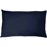 Famanu - kussenslopen van AmazonBasics, marineblauw - set van 2 stuks