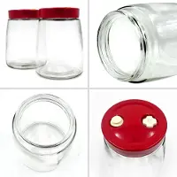 Famanu - Fermentatieglas – 1,4 l fermentatieglas met luchtslot – 2 stuks gaarglas met 1-weg ontluchtingsventiel voor kimchi-containers, kombucha- en zuurdesemglas