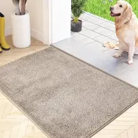 Famanu - Vuilvanger Voetmat, Antislip Machine Wasbare Voetmat, Deurmat met Waterabsorberende en Zachte Microvezels voor Hond, Entree, Deur en Gang