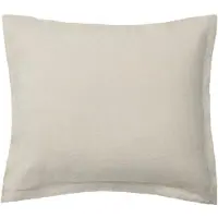 Garbo&Friends Hemstitched Linen Pillowcase 50x60 Cm - Kussenslopen Linnen Beige - GF1368395-0630-153SE