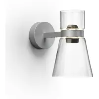 Flos Nocturne Wall Lamp Cone - Wandlampen Glas Silver - D305W02CEEA21