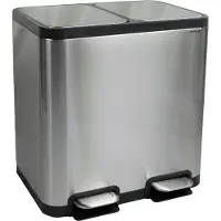 MAUL Swing vuilnisbak (24 liter, grijs)