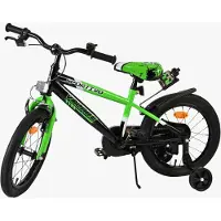 Volare Sportivo kinderfiets - voor jongens - 16 inch - groen zwart