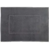 Famanu – Badmat - koningsgrijs - 50 x 70 cm - 100% katoen - 800 g/m² - absorberend en antislip - ideaal voor badkamer of toilet - comfortabel en duurzaam