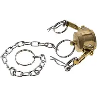 Tameson Camlock DN 15 (1/2'') Koppeling MessingEnd Cap Type DC MIL-C-27487