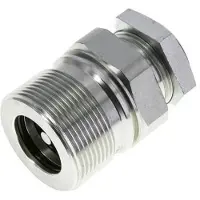Tameson Stalen EDBRO Schroefkoppelingen G 1 inch Binnendraad Vaste Helft D 54 mm