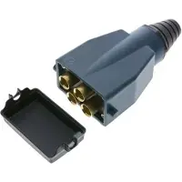 Tameson Messing Meervoudige Koppeling Insteeknippel 4x8 mm Push-in-aansluitingen Dubbele afsluiting
