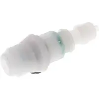 Tameson PVDF DN 5 Koppeling Snelkoppeling 4x6 mm opsteekfitting Schotkoppeling