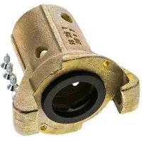 Tameson Zandstraalkoppeling 25x39 mm Slangaansluiting Smeedbaar Gietijzer Koppeling Lengte 110 mm