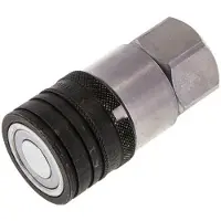 Tameson Stalen DN 12.5 Vlakdichtende Koppeling Snelkoppeling G 1/2 inch Binnendraad ISO 16028 CEJN D 24.5mm