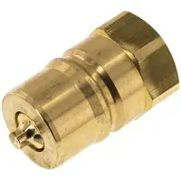 Tameson Messing DN 25 Hydraulische Koppeling Insteeknippel G 1 inch Binnendraad ISO 7241-1 B D 37.8mm