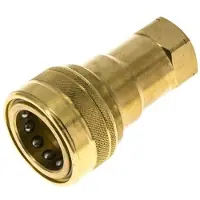 Tameson Messing DN 20 Hydraulische Koppeling Snelkoppeling 3/4 inch NPT binnendraad ISO 7241-1 B D 31.4mm
