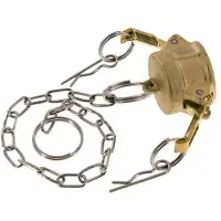 Tameson Camlock DN 20 (3/4'') Koppeling MessingEnd Cap Type DC MIL-C-27487