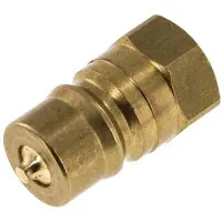 Tameson Messing DN 12.5 Hydraulische Koppeling Insteeknippel G 1/2 inch Binnendraad ISO 7241-1 B D 23.5mm