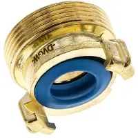 Tameson 1 1/2'' Buitendraad Messing GEKA Tuinslangkoppeling KTW