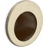 Formani Basics LB29 inbouwkom fingertip kopse kant deur te verlijmen - PVD champagne