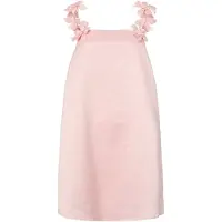 Y.A.S cocktailjurk met florale applicaties model 'DOUCE'