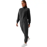 AWR Trendy Dames Huispak / Loungewear / Trainingspak | Lounge Set / Sport Kleding | Antraciet - L/XL