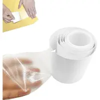 OEM Reparatielap - Reparatieset voor luchtbedden - 7 x 100 cm - Afdichtingsband - Waterdicht - Transparant - Geschikt voor reparaties van zwembaden, luchtbedden en zwembadfolie