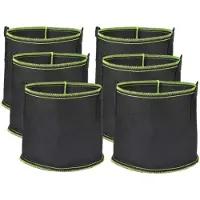 Famanu – Kweekzakken 6 stuks, 4,67 gallon, niet-geweven stof, ademend