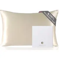 Famanu – Zijde kussensloop - 50 x 75 cm - 19 Momme - 100% zijde - zacht en verzorgend - geschikt voor bed - luxe en duurzaam