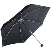AWR Hoogwaardige Opvouwbare Paraplu | Compacte Paraplu | Anti-Storm & Wind | 8 Panelen| Ø 95 cm - Zwart