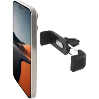 Famanu – Telefoonhouder voor auto ventilatierooster, compact draaibaar ontwerp, geschikt voor smartphones tot 6 inch