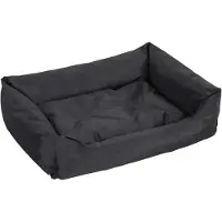 TIM. TIM Hondenkussen - Hondenmand - Hondenbed - Hondenkussen 100 x 70 - Zwart - 100cm x 70cm x 28cm