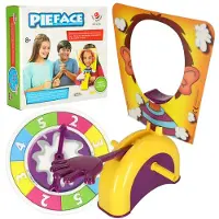 Kik Pie Face Party Game Taart in het Gezicht Gezelschapsspel - Pie Face Spel met Slagroom