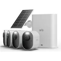 Arlo Ultra3 4K beveiligingscamera + Zonnepaneel - 4 Cam Kit (incl. Smart Hub)