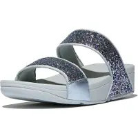 FitFlop Lulu multi-tonal glitter slides