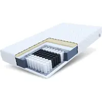 FDM BOLONIA Matras 90x200 cm - Hoogte 19 cm H3 - Pocketvering Matrassen - Dubbelzijdig - 7 zones - Antiallergisch
