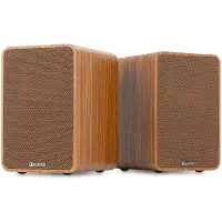 Audizio HiFi speakerset - KS10 - Actieve speaker set - HDMI ARC - Bluetooth - 120W - Houtlook