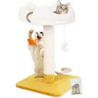 Famanu - Natuurlijke krabpaal voor kittens met houtaccenten