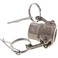 Tameson Camlock DN 15 (1/2'') Koppeling RvsRp 1/2'' met binnendraad Type D MIL-C-27487