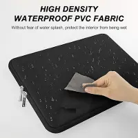 Famanu - 15-16 inch leren laptophoes met elegante uitstraling, geschikt voor Pro, en Surface laptops