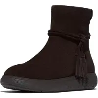 FitFlop Iq-comff tassel suede short boots