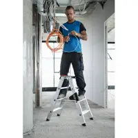 Munk steigertrap 40228, aan beide zijden, met 2x3 treden