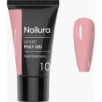 Nailura - Poly Gel 10 - Pretty in Pink - Pink - 30 ml
