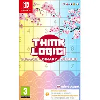 Think Logic! Sudoku - Binary - Suguru (Code in a Box) - Switch