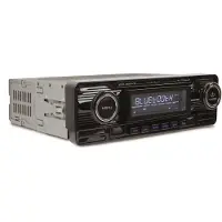 Caliber Autoradio - Bluetooth - Retro - Zwart (RMD120BT-B)