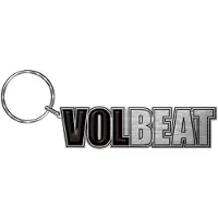 Ginza.se Volbeat - Logo Sleutelhanger - Zilverkleurig/Zwart