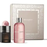 Molton Brown -Gift Set Delicious Rhubarb & Rose Fragrance Set - EdP 100 ml + Bath & Shower Gel 300 ml