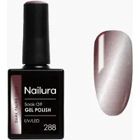 Ginza.se - Gel Polish 288 - Dark Taupe Gray - Metallic Shine