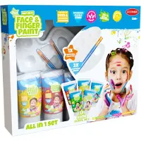 Natural Face & Fingerpaint Natural Face & Finger Paint - All-In-One-Set - 5 pack