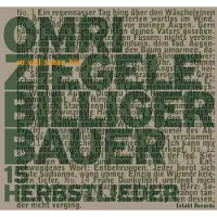 OUTHERE Omri Ziegele Billiger Bauer - So Viel Schon Hin. 15 Herbstlieder (CD)